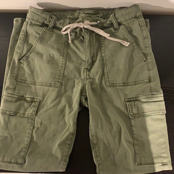 Army green cargo pants - Picture 1 of 3